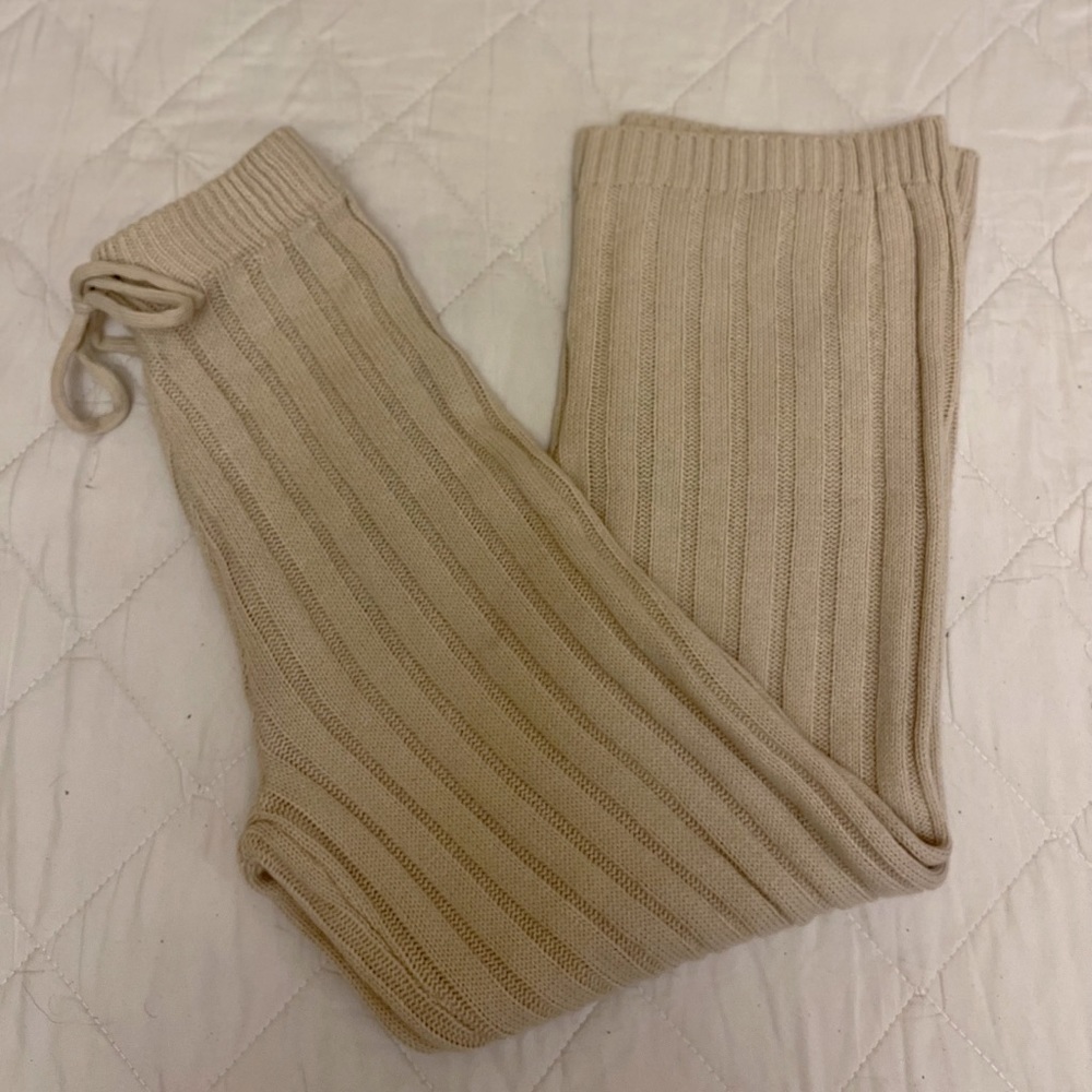 SOLD Drawstring waist knit pants